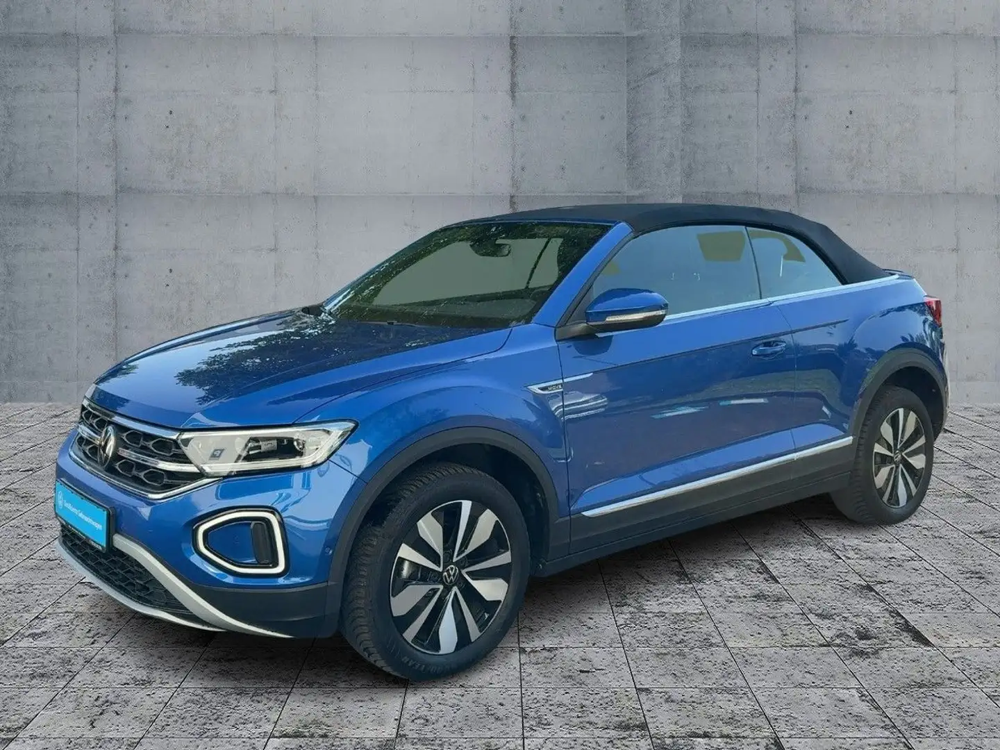 Volkswagen T-Roc 1.5 TSI DSG 5JG+LEDplus+NAVI+AHK Bleu - 2