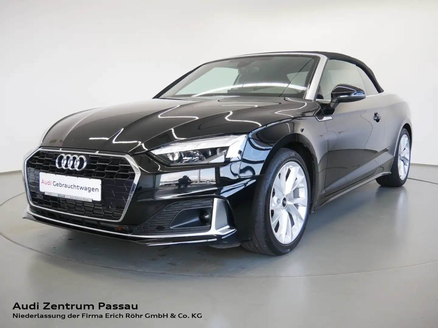 Audi A5 Cabriolet 40 TFSI advanced S tro. MATRIX virt. Coc Schwarz - 1