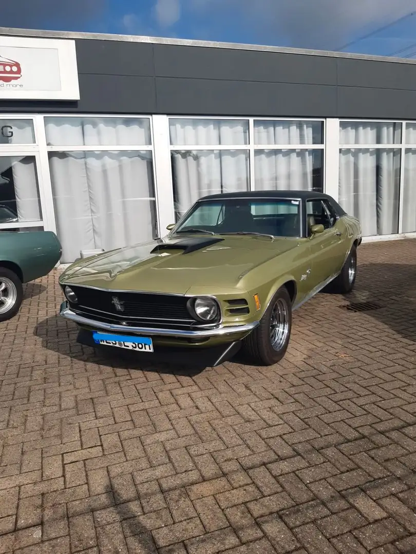Ford Mustang Coupé 1970 TÜV- und H-Zulassung Vert - 1