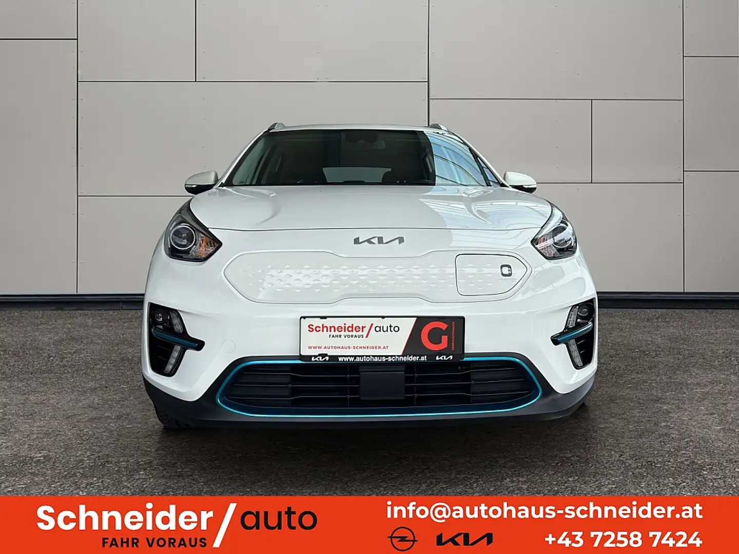 Kia e-Niro Niro EV 64kWh long Range Silber Aut. Weiß - 2