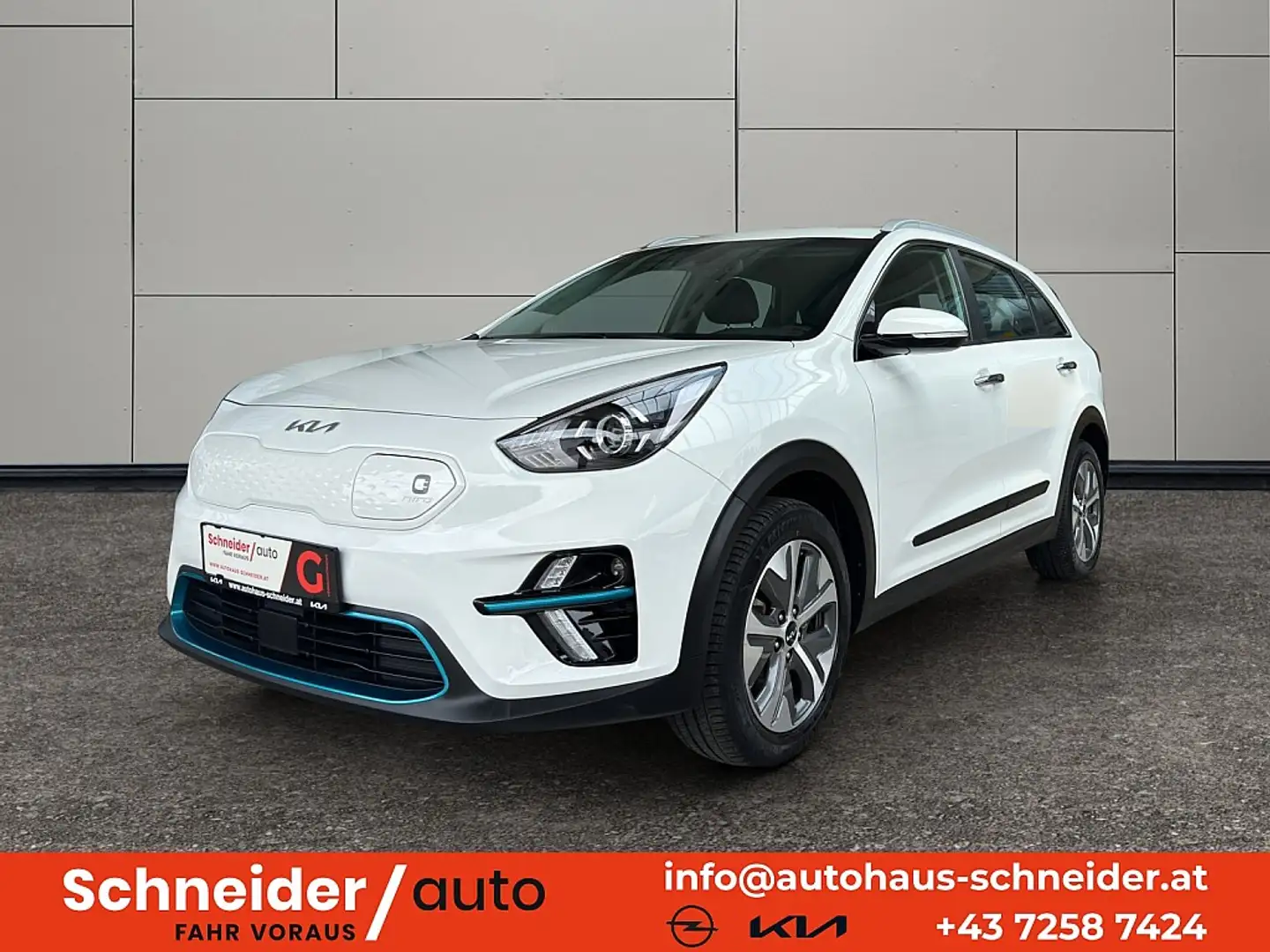 Kia e-Niro Niro EV 64kWh long Range Silber Aut. Weiß - 1