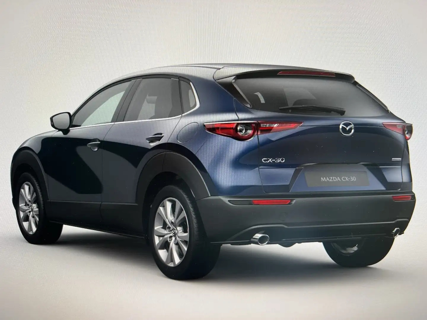 Mazda CX-30 2.5 e-SKYACTIV G 140ps 6AT FWD Exclusive-Line Blau - 2
