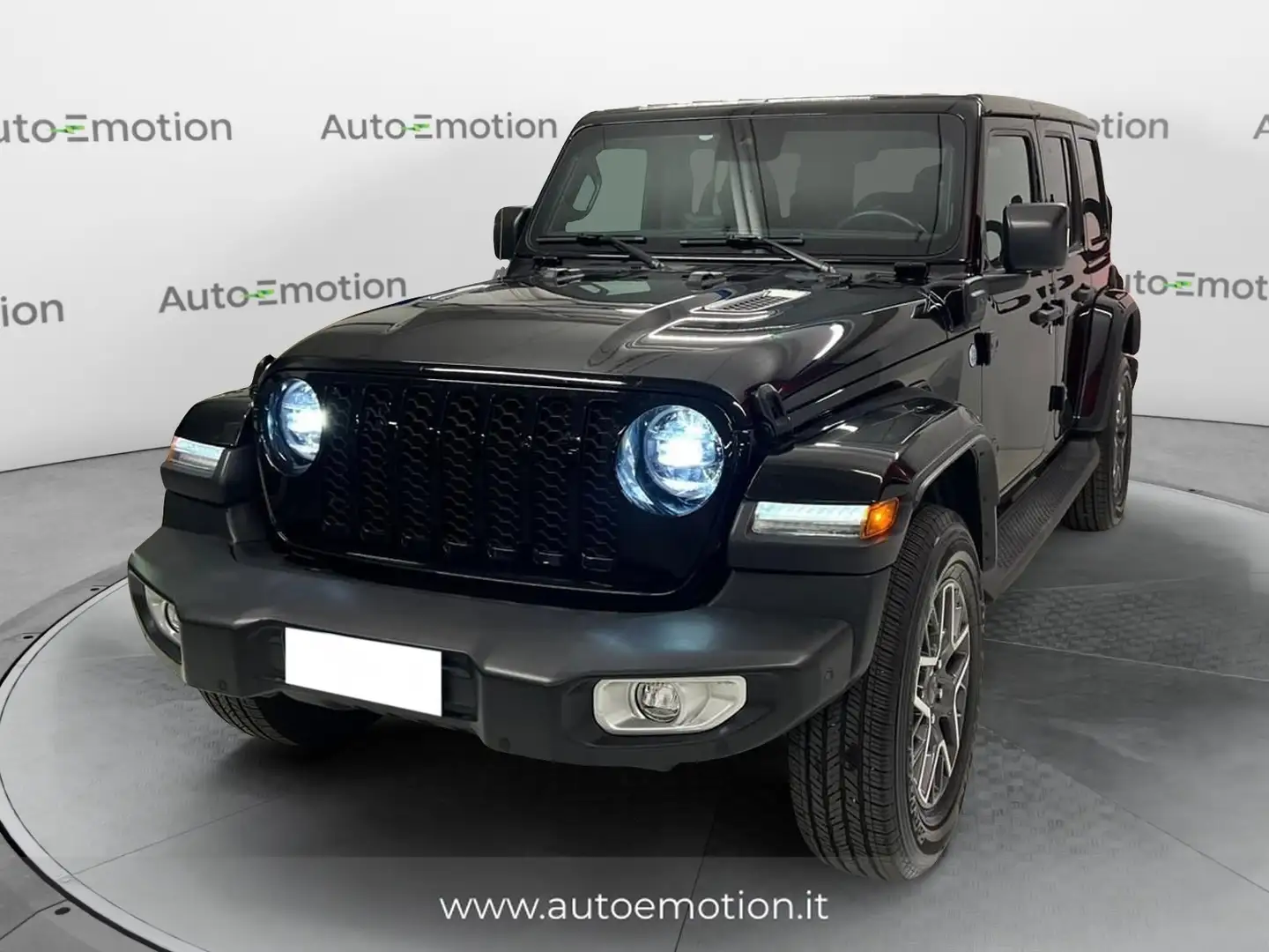 Jeep Wrangler Wrangler Unlimited 2.0 atx phev Sahara 4xe auto Negro - 1