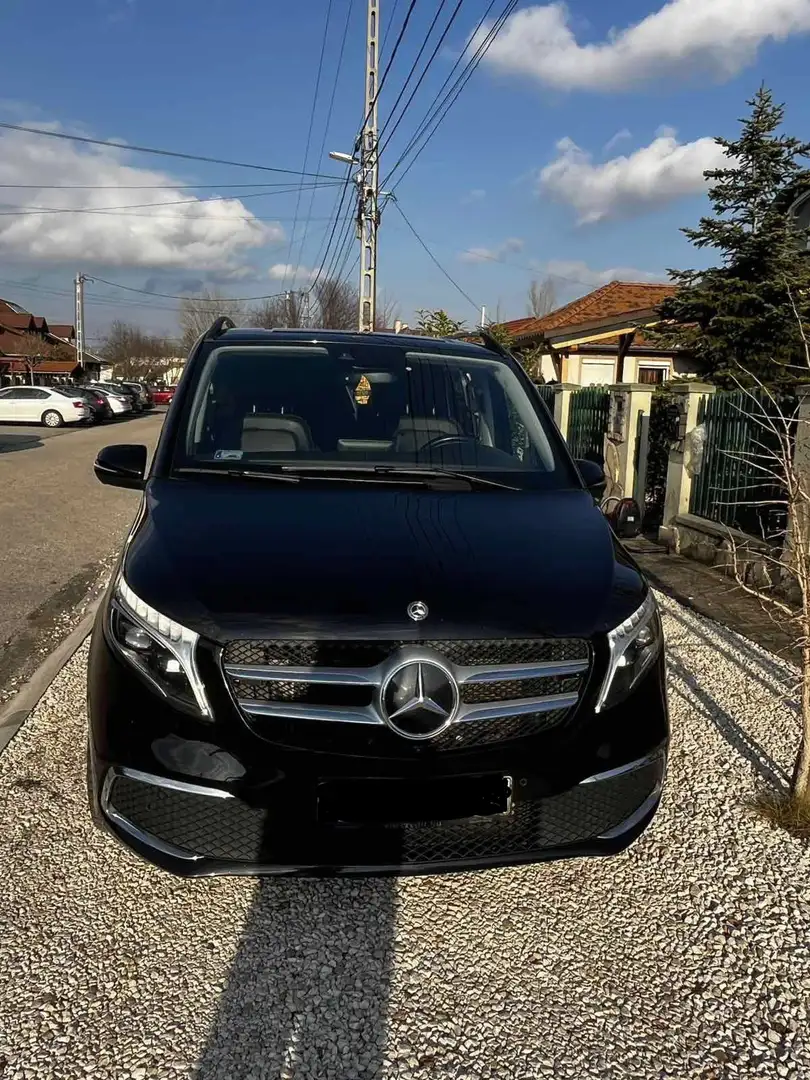 Mercedes-Benz V 300 d4Matic BusinessVan lang Aut 9G Avantgarde Schwarz - 1