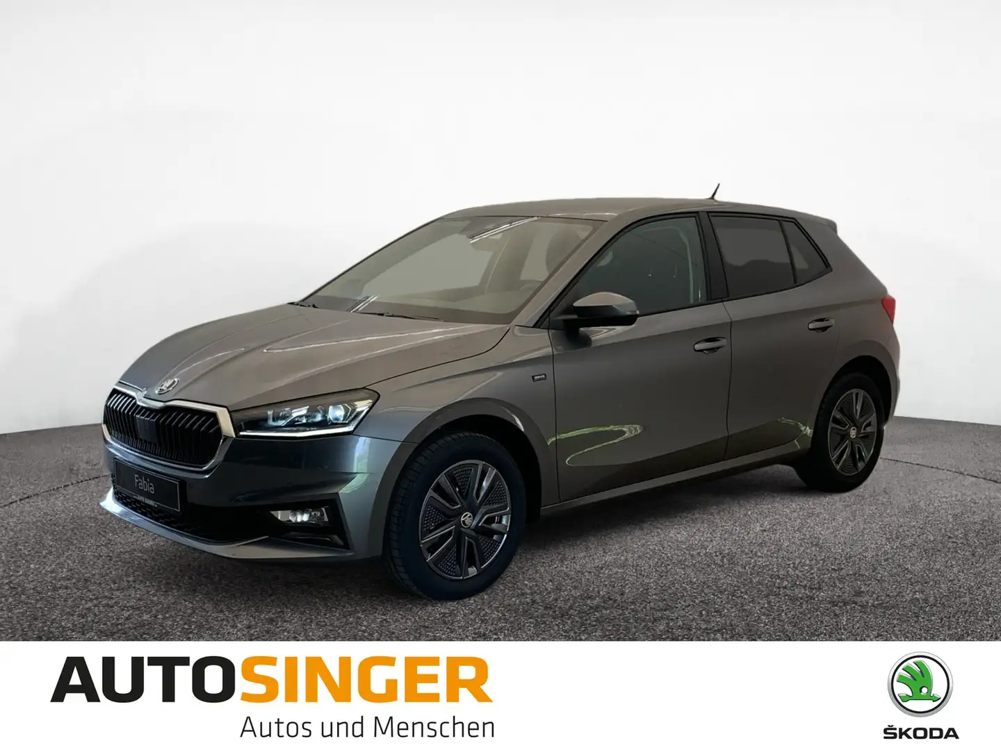 Skoda Fabia Drive 1.0 TSI LED*ACC*R-CAM*DIGITAL*SHZ* Gris - 1