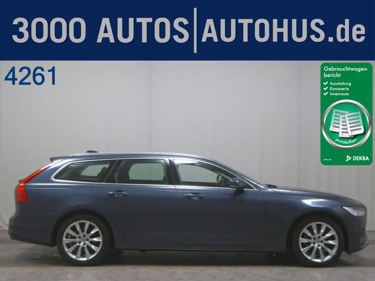 Volvo V90 Kombi D5 Momentum Pro AHK 4x4 ACC Navi LED Blue - 1