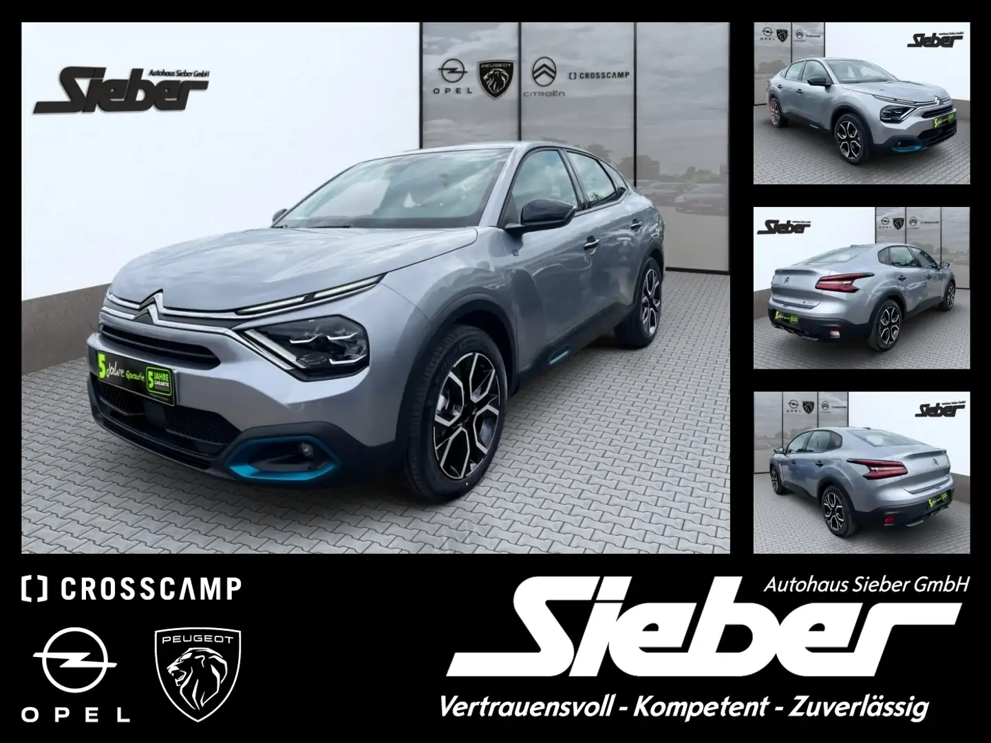 Citroen C4 X Elektromotor e-Feel LED*Klima*CarPlay*DAB Gri - 1