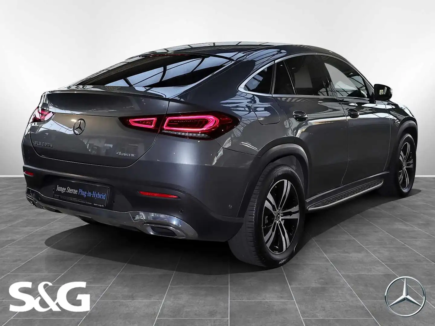 Mercedes-Benz GLE 350 e 4M Coupé DISTRONIC+360°+HIFI+LED+20" Gris - 2