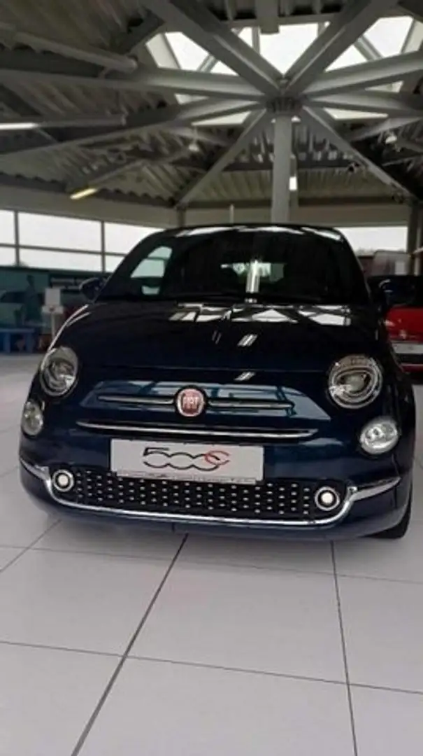 Fiat 500C Blauw - 1