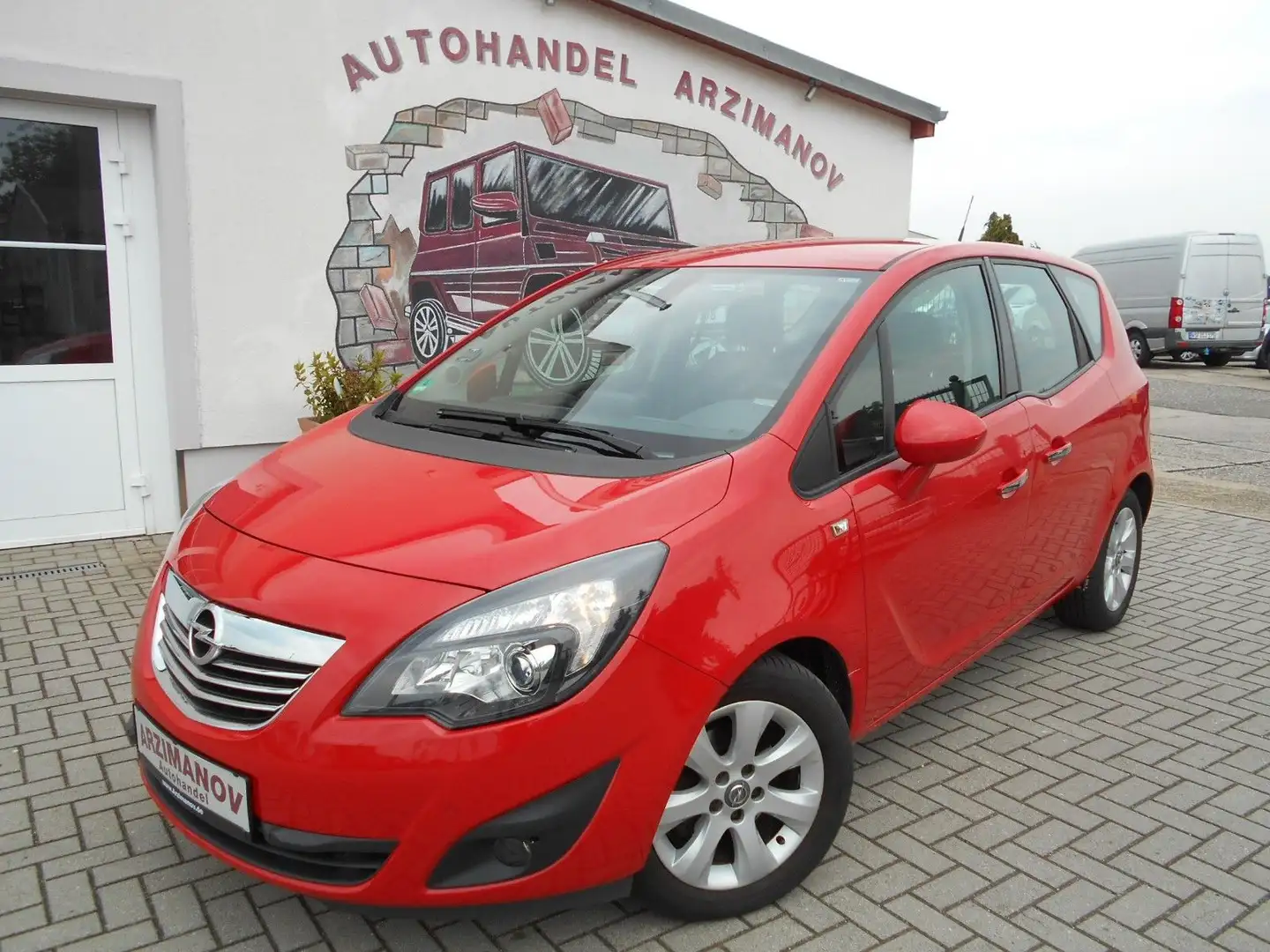 Opel Meriva B 1.4 Innovation AUTOMATIC/KLIMA/KAMERA Rot - 1