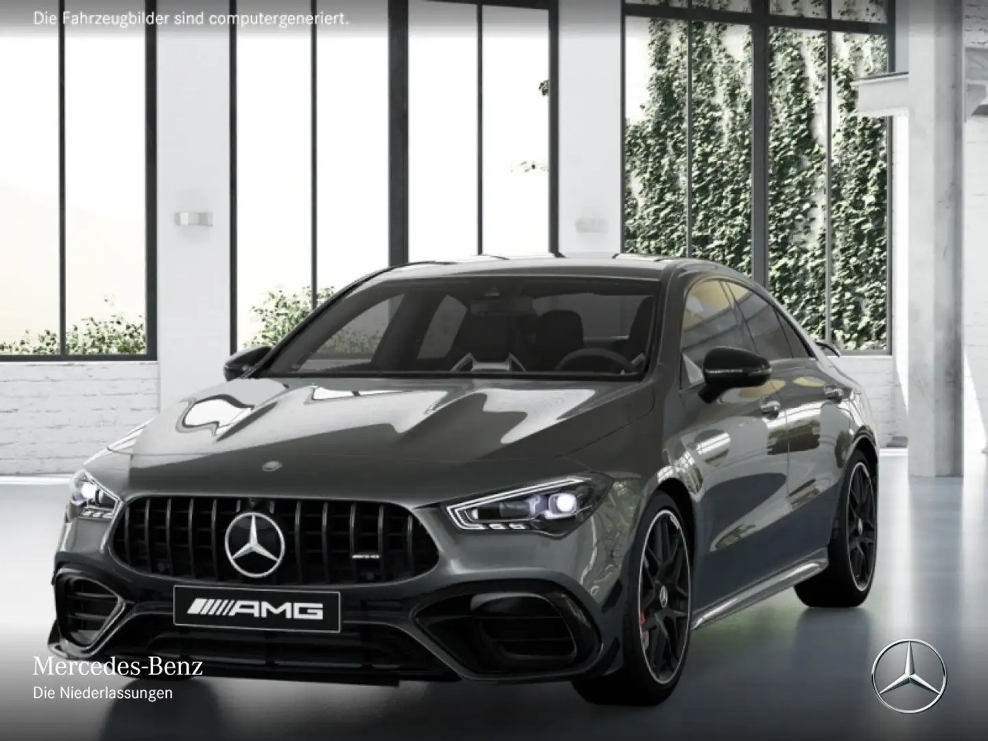 Mercedes-Benz CLA 45 AMG CLA 45 S 4M DRIVERS+360°+MULTIBEAM+BURMESTER+19" Gris - 2