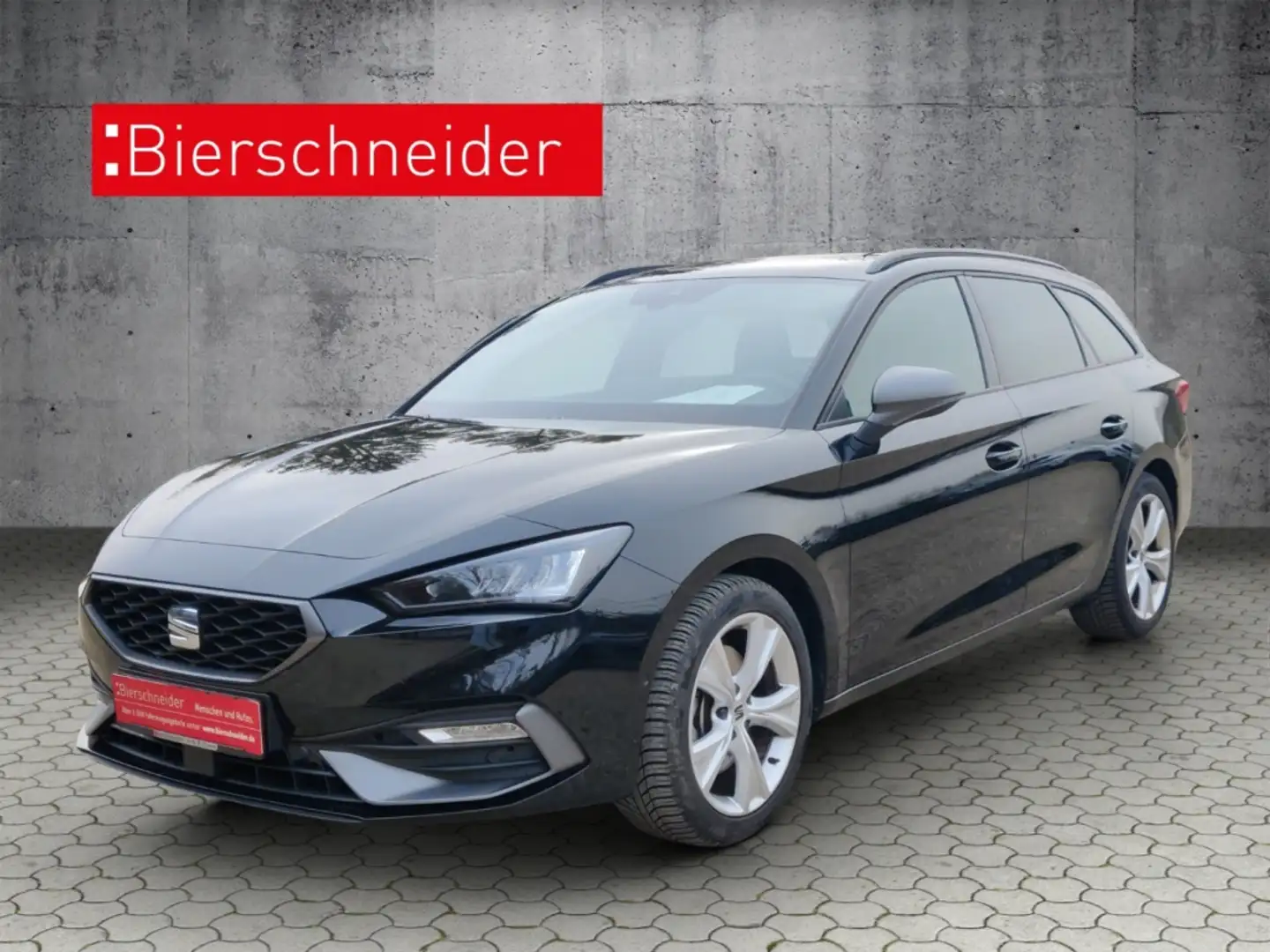 SEAT Leon Sportstourer 2.0 TDI DSG FR AHK NAVI LED ACC SHZ G Schwarz - 1