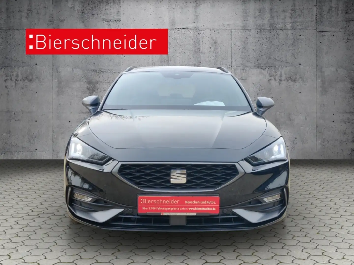 SEAT Leon Sportstourer 2.0 TDI DSG FR AHK NAVI LED ACC SHZ G Schwarz - 2
