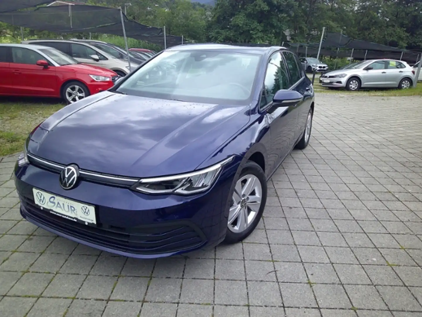 Volkswagen Golf VIII 1.5 TSI Life*Navi*LED*Klima*PDC*DAB+*APP* LE Blau - 2