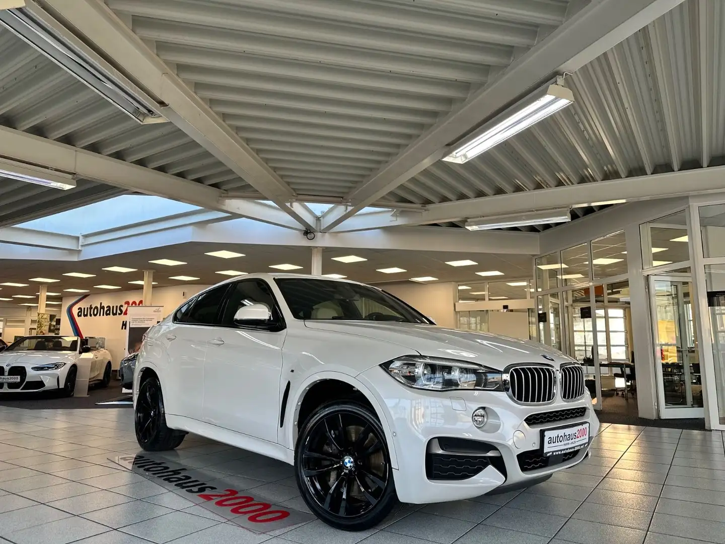 BMW X6 M d AUT./XENON/HUD/AHK/SOFT CL./GD/CAM Blanco - 1