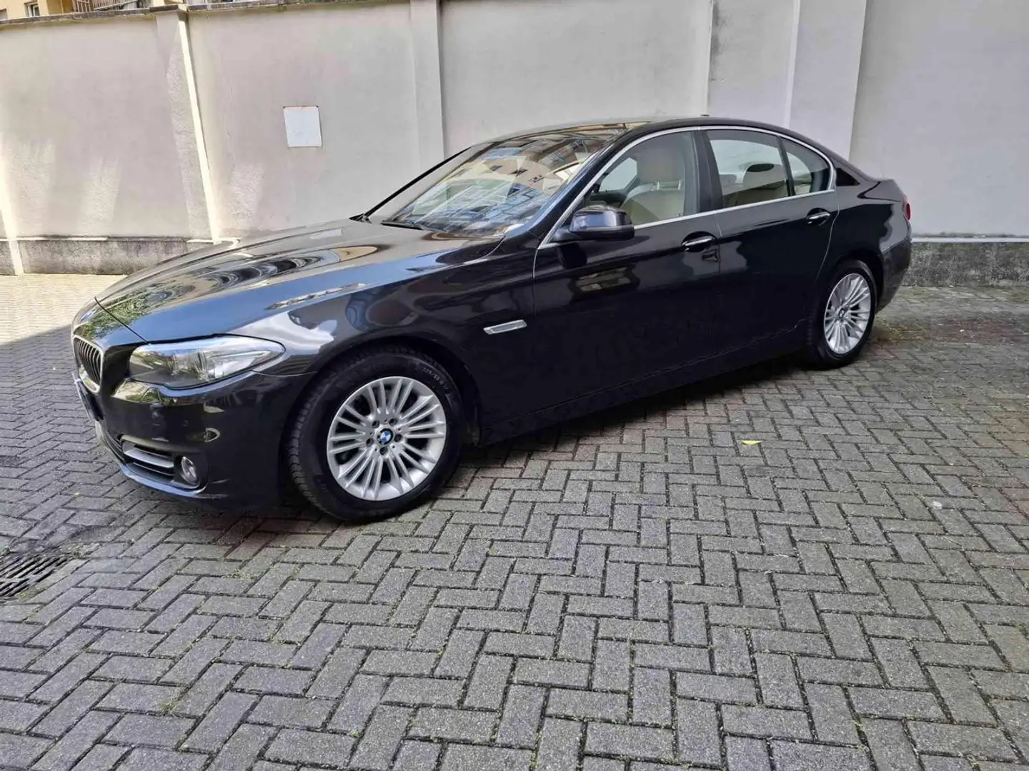 BMW 520 d Luxury Automatic-Led-Pelle-Navi Schwarz - 1