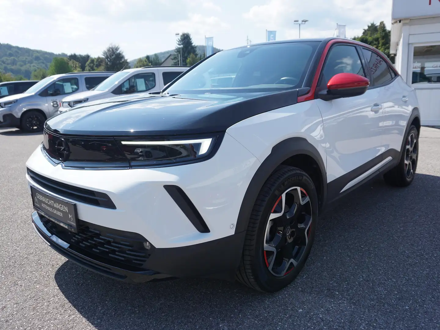 Opel Mokka GS Line 1,2 Turbo Weiß - 1