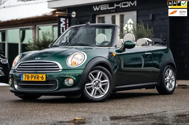 MINI Cooper Cabrio Mini 1.6 Chili NL Auto I NAP I Leder I Dealeronder