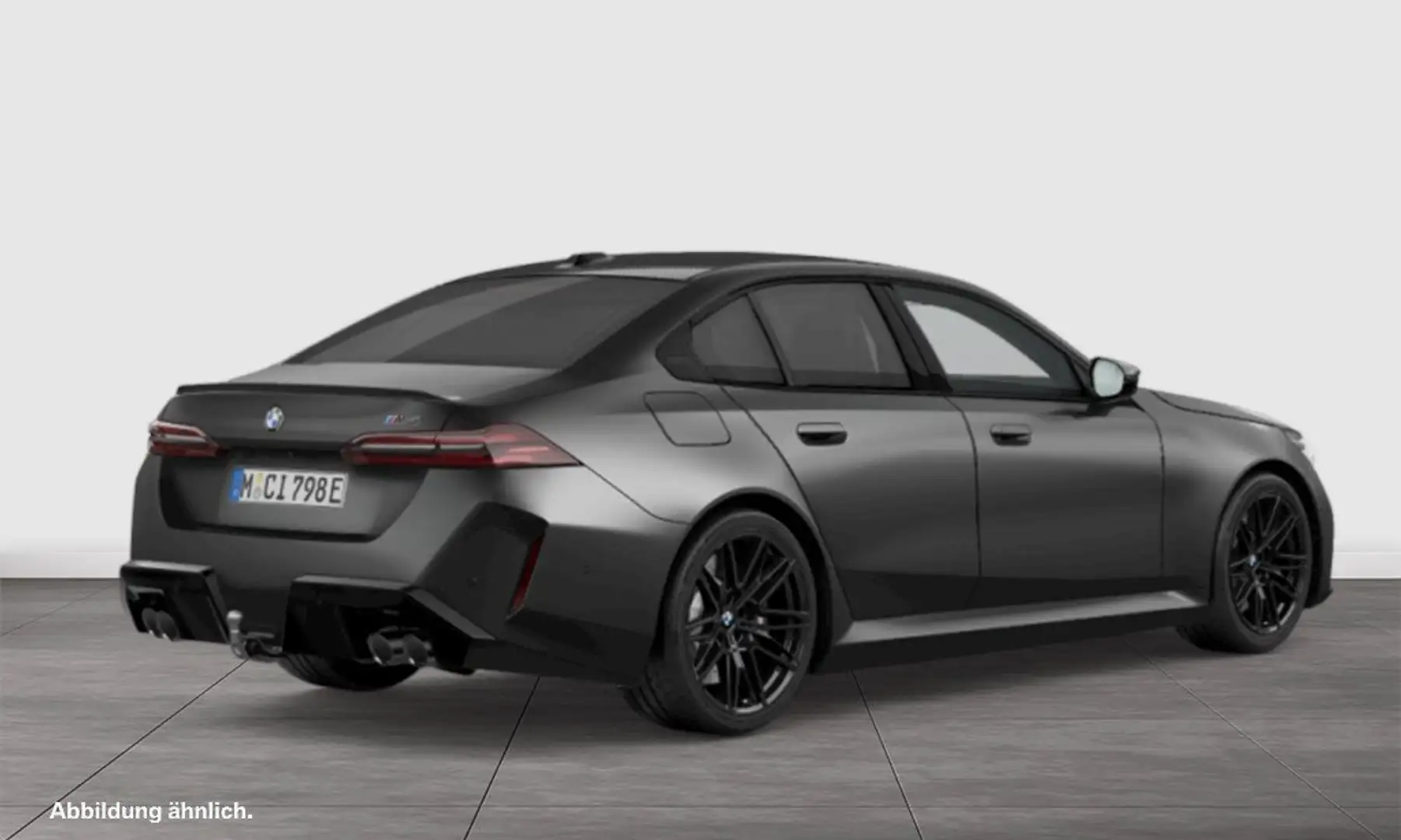BMW M5 Limousine Comf.Pak. PANO ACC AHK RFK NAVI LED Gris - 2