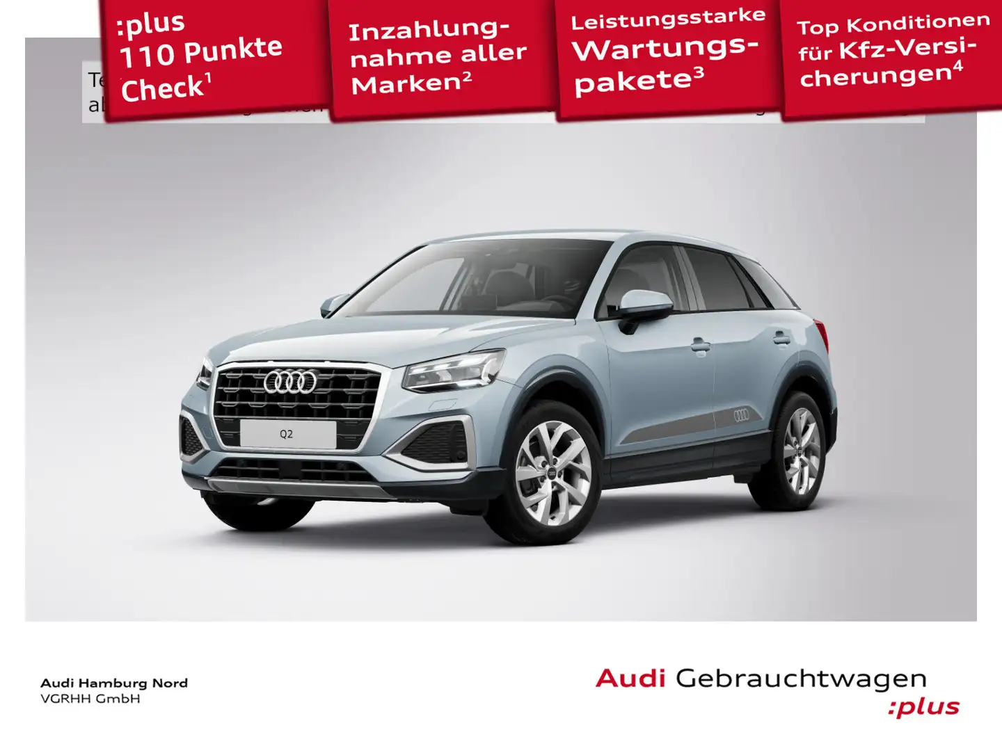 Audi Q2 35 TFSI advanced Stndhzg Sound Matrix AHK Nav Grau - 1