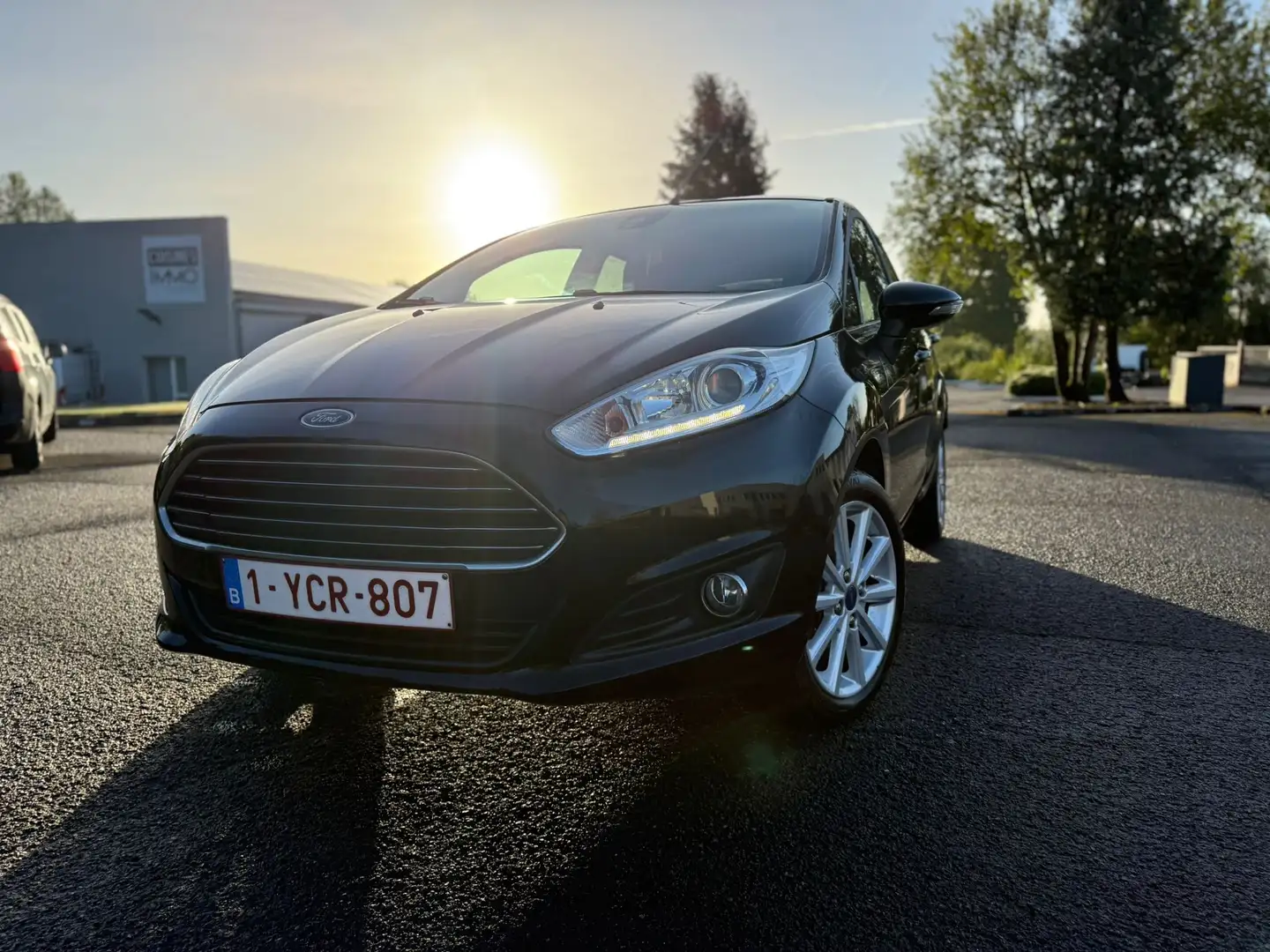 Ford Fiesta Fiesta 1.0i Titanium Zwart - 1