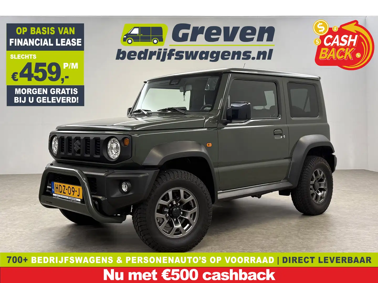 Suzuki Jimny 1.5 Style | 4x4 | AWD | 4 Persoons | Bullbar | Cru Vert - 1