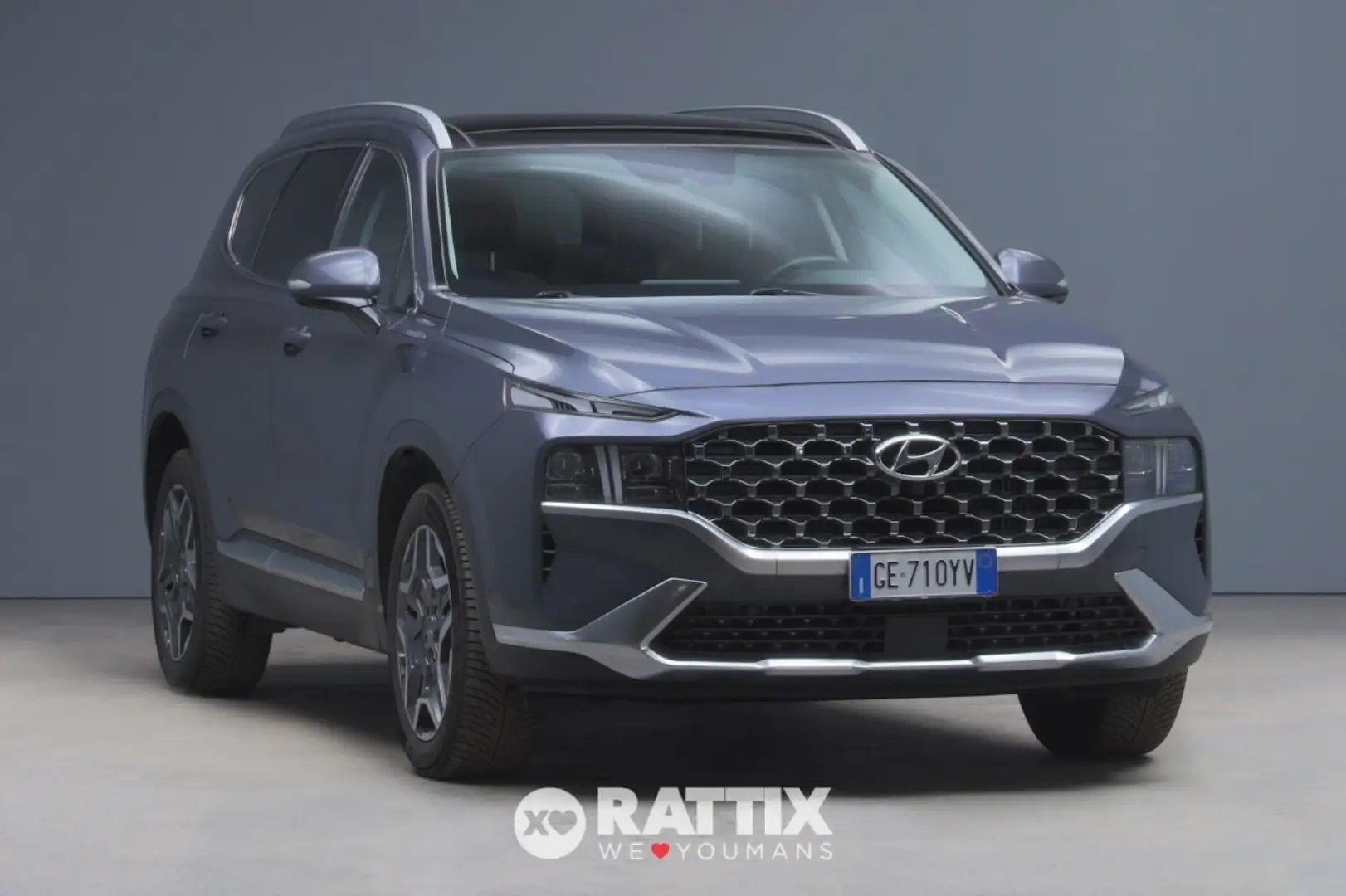 Hyundai SANTA FE 1.6 t-gdi HEV 20th Anniversary 4WD 7p.ti Auto + t Grigio - 1