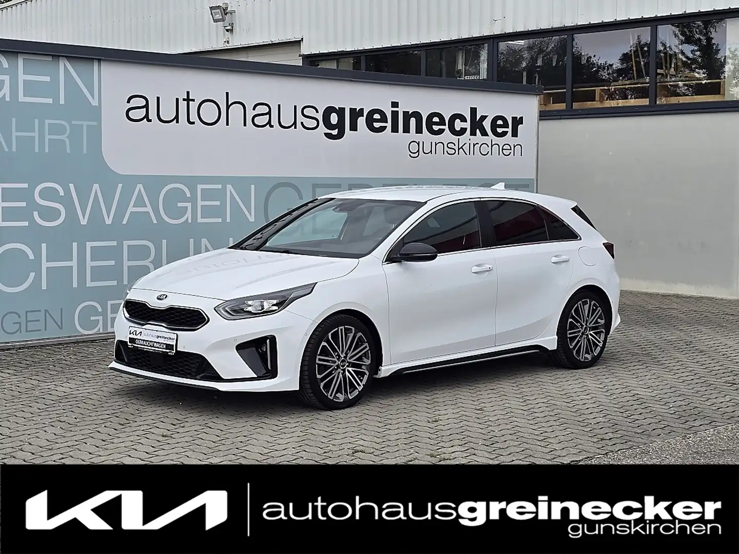 Kia Ceed / cee'd ceed 1,4 TGDI GPF GT-Line DCT Aut. inkl. AHV Weiß - 1