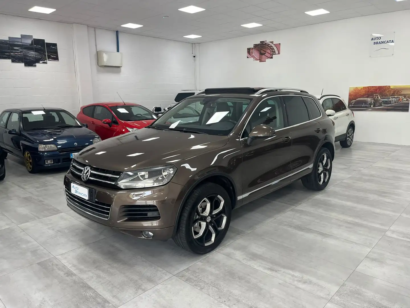 Volkswagen Touareg 3.0 V6 tdi tiptronic Brun - 1