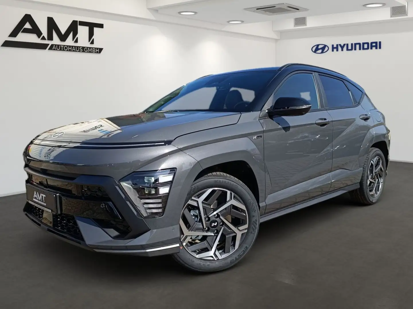 Hyundai KONA N-Line Navi+18 Zoll+LED+Bose+elektr. Sitze Gris - 1