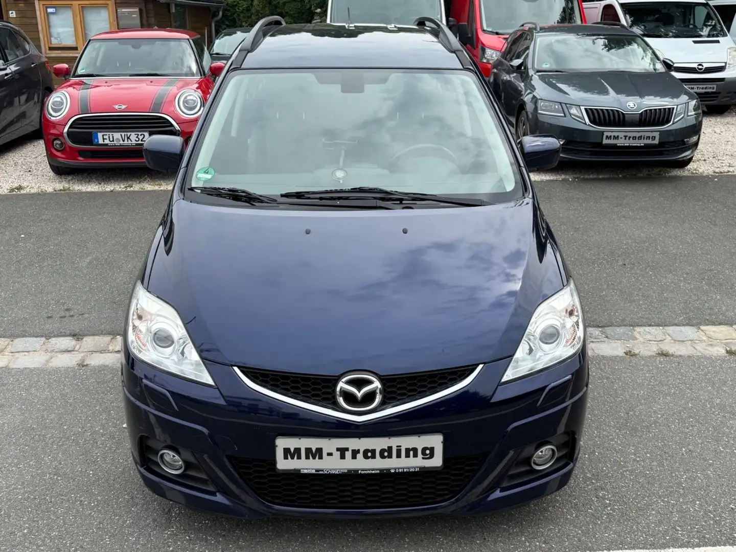 Mazda 5 2.0 7-SITZER-LEDER-KLIMAAUTOM.-ALU-EURO4 Blau - 2