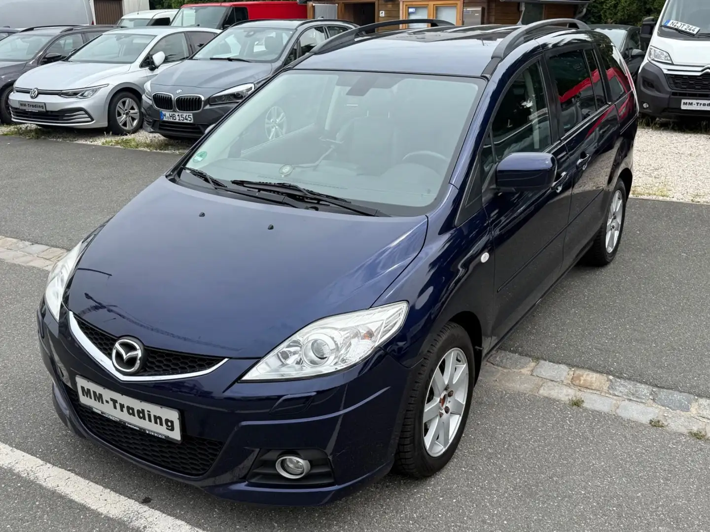 Mazda 5 2.0 7-SITZER-LEDER-KLIMAAUTOM.-ALU-EURO4 Blau - 1