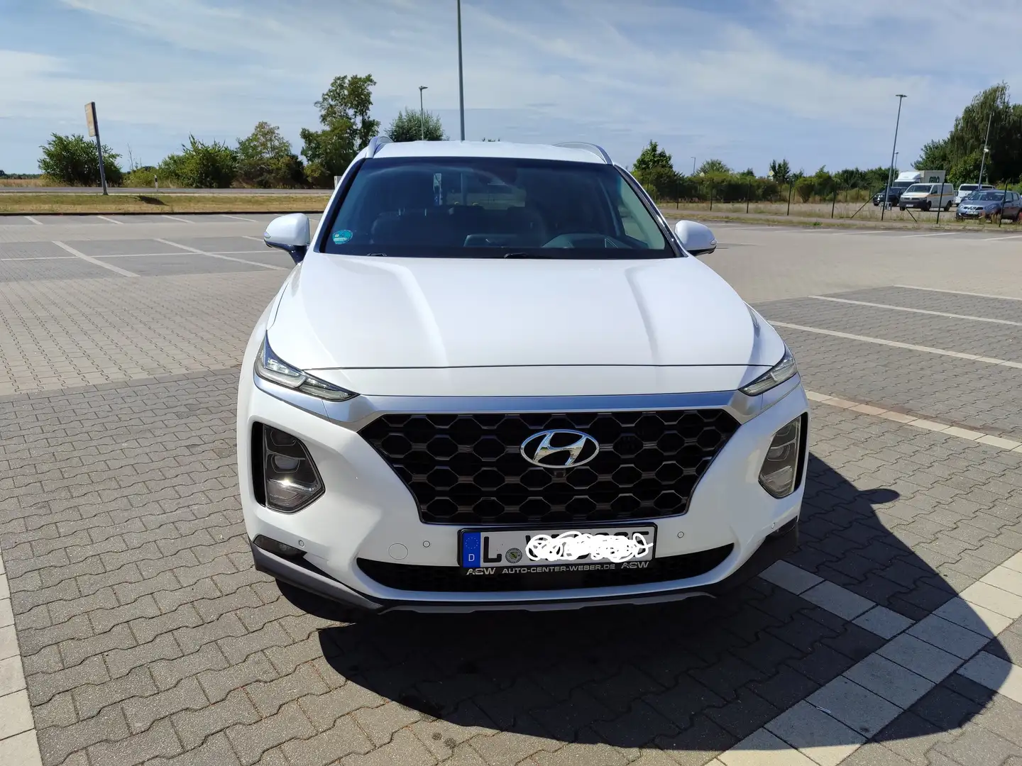 Hyundai SANTA FE Santa Fe 2.2 CRDi 4WD AutomatikPremium Blanc - 1