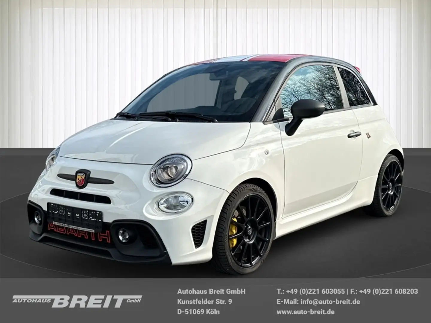 Abarth 695 1.4 T-Jet MTA Navi Soundsystem Apple CarPlay Weiß - 1