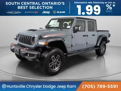 Gray 2026 Jeep Gladiator Pickup Truck Four-Wheel Drive 8-Speed Automatic
