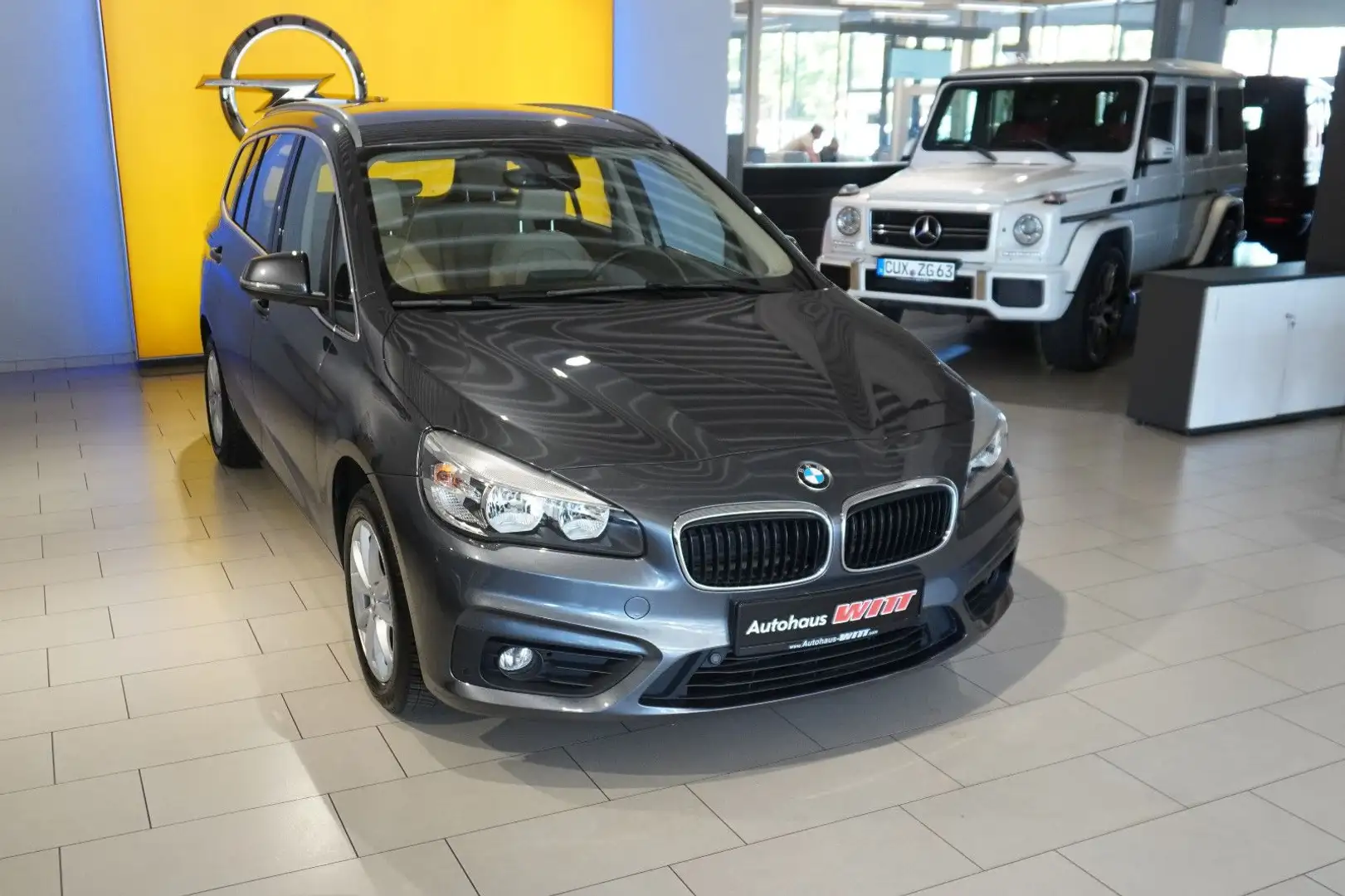 BMW 218 °Leder°Tempomat°AHK°Ambiente° Grau - 1