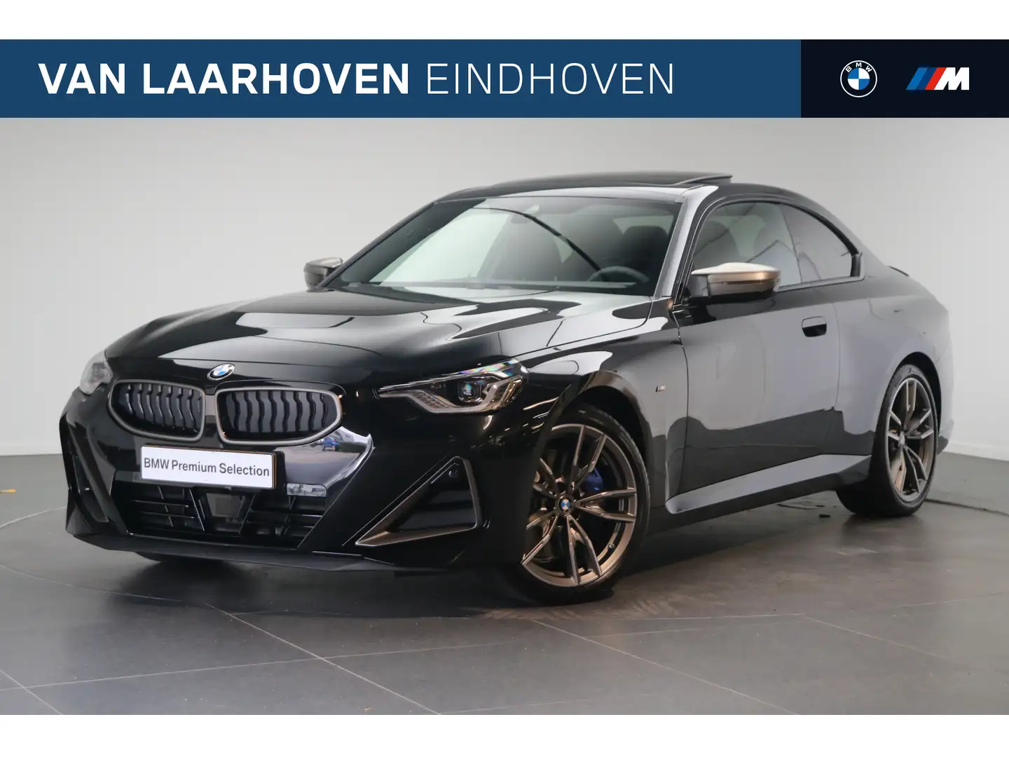 BMW 240 2 Serie Coupé M240i xDrive High Executive Automaat Zwart - 1