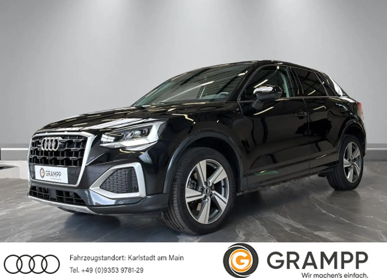 Audi Q2 advanced 35 TDI quattro S-tronic +LED+KAMERA+ Schwarz - 1