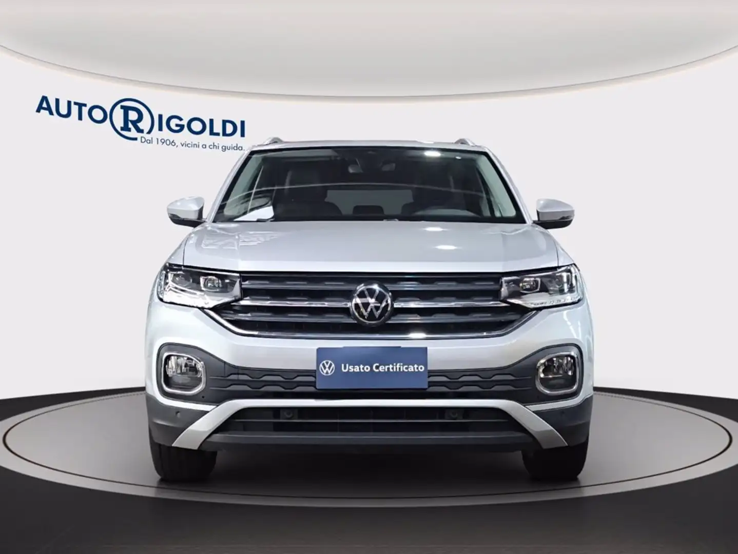 Volkswagen T-Cross 1.0 tsi advanced 110cv dsg Gris - 2