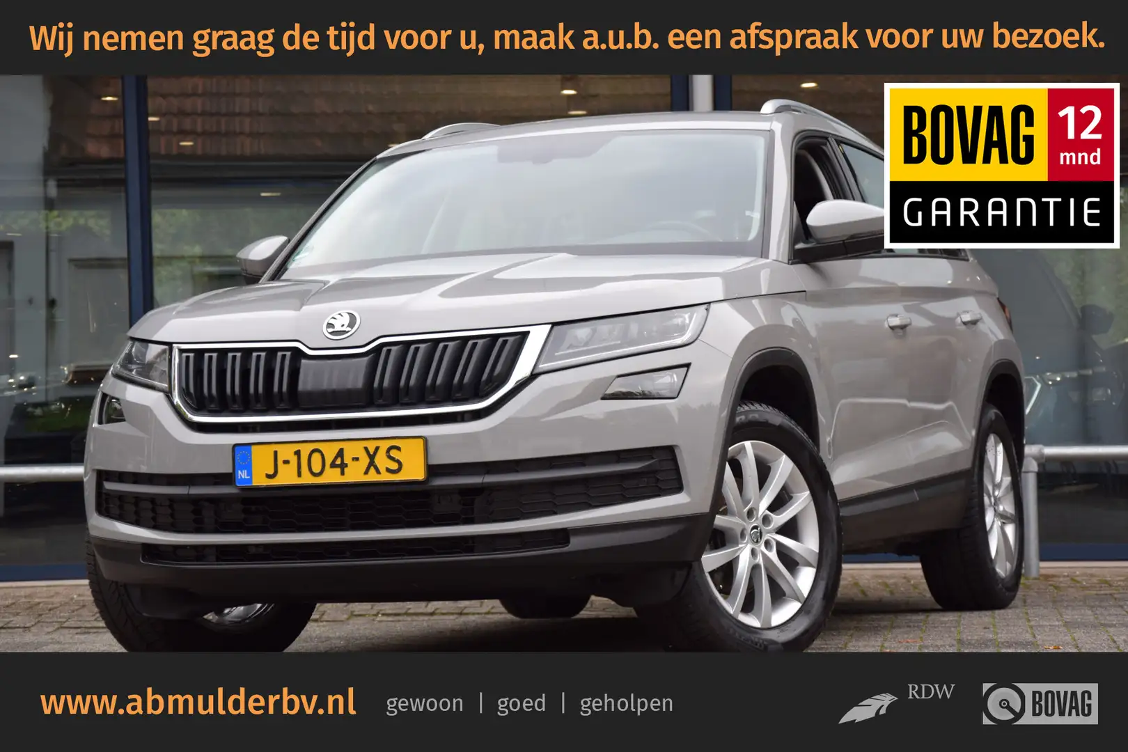 Skoda Kodiaq 1.5 TSI 150PK Business Edition | Org. NL | BOVAG G Grijs - 1
