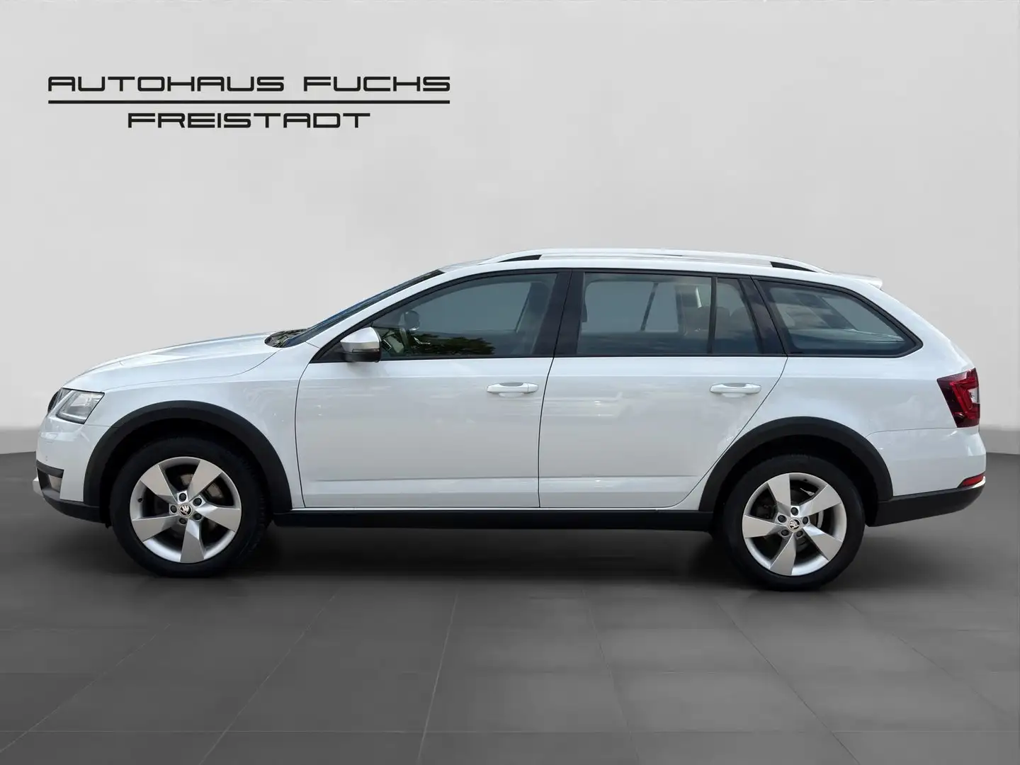 Skoda Octavia 4x4 SCOUT TDI DSG Weiß - 2