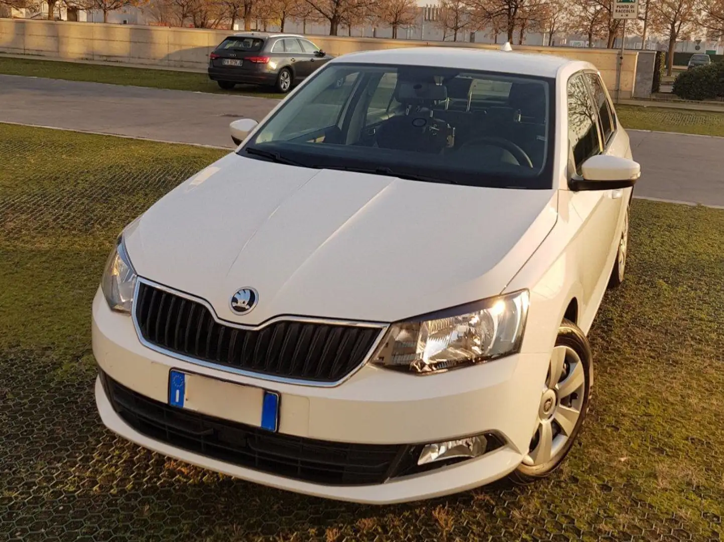 Skoda Fabia Fabia III 2015 Berlina 1.4 tdi Executive 75cv Bianco - 1