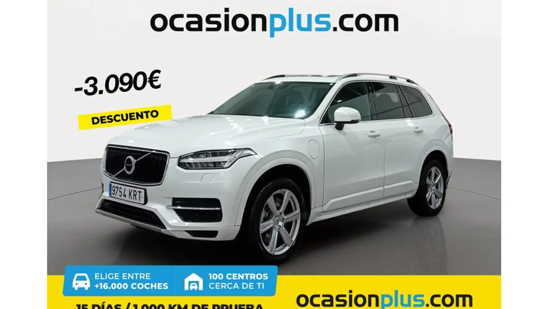 Volvo XC90 T8 Twin Momentum AWD 390 Blanco - 1