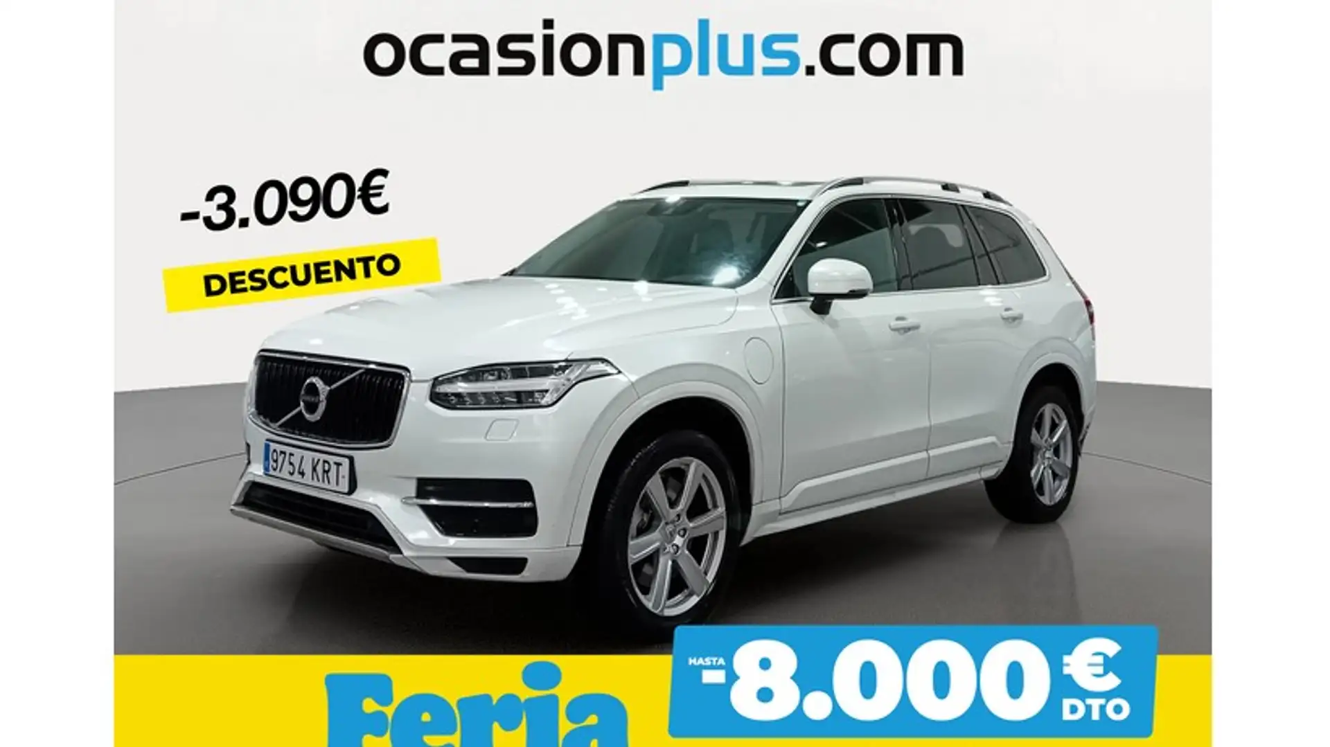 Volvo XC90 T8 Twin Momentum AWD 390 Blanc - 1