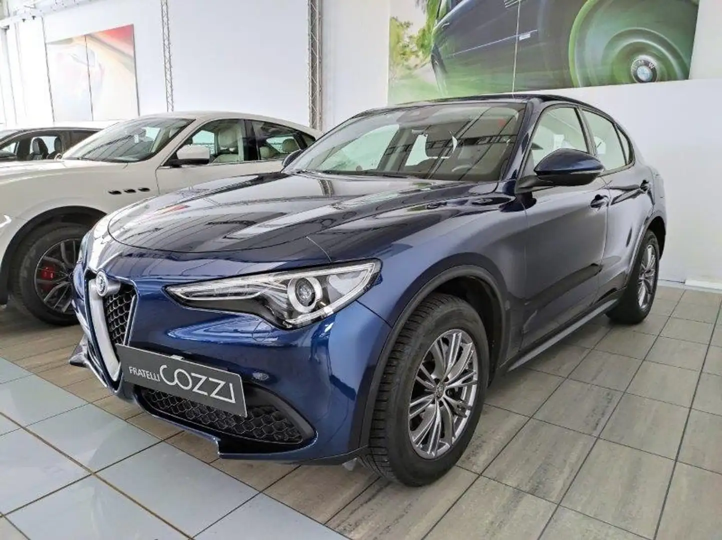 Alfa Romeo Stelvio - Stelvio 2.2 Turbodiesel 190 CV AT8 Q4 Business Blu/Azzurro - 2