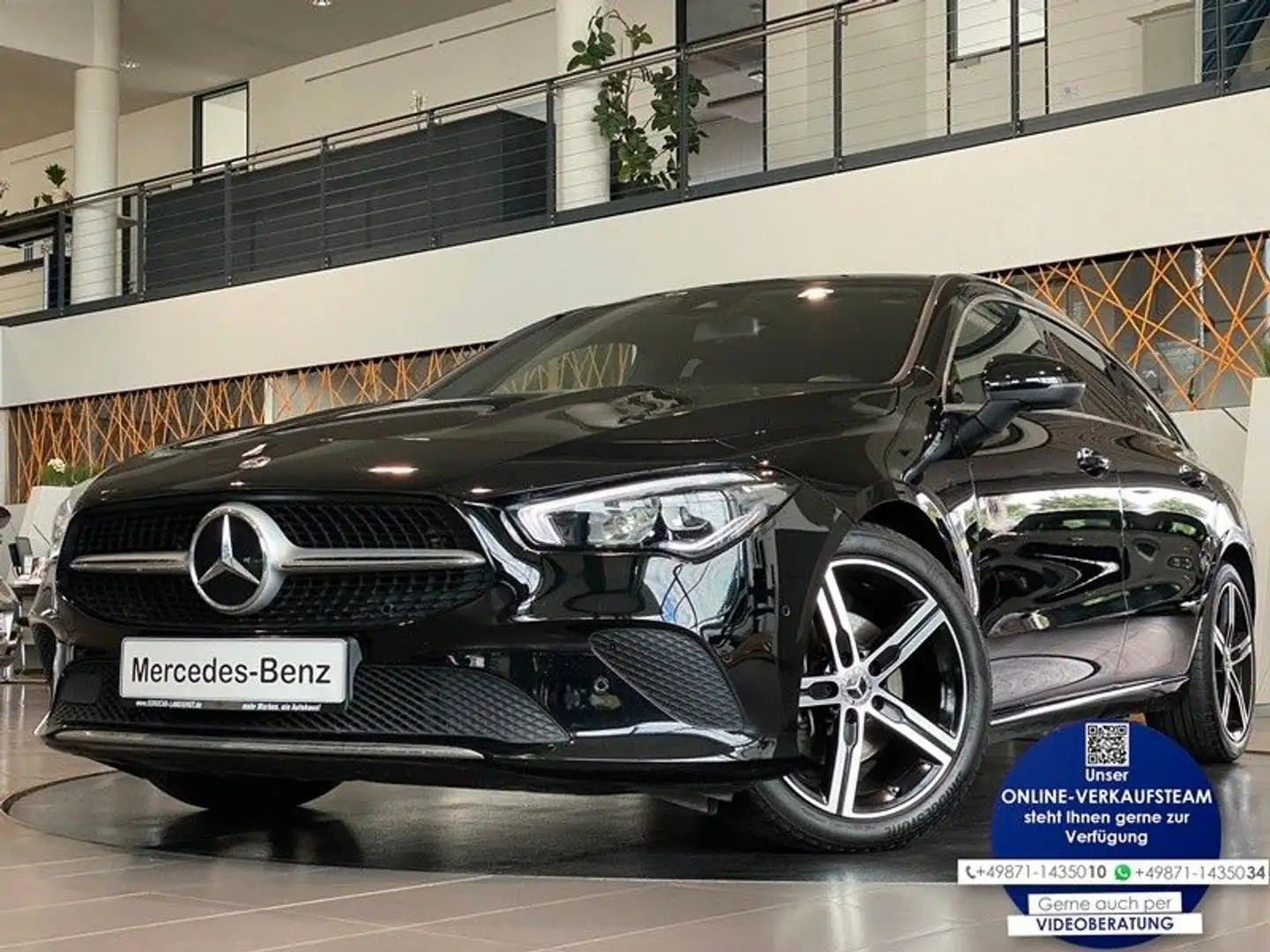Mercedes-Benz CLA 200 Progressive Ambiente LED ParkA Shzg Black - 1