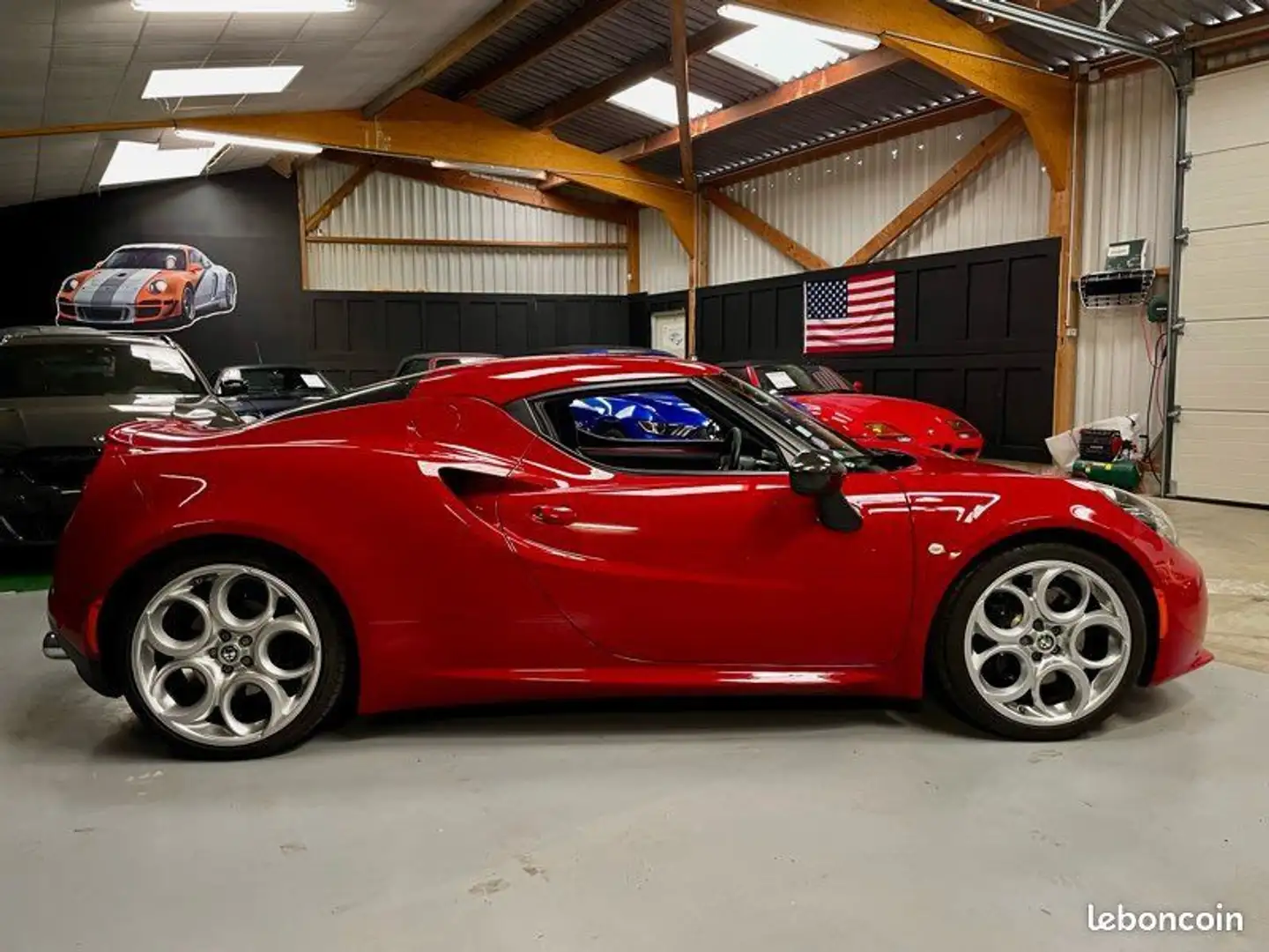 Alfa Romeo 4C Roméo 1750 TBI 240ch Limited Edition 50 exemplaire Red - 2
