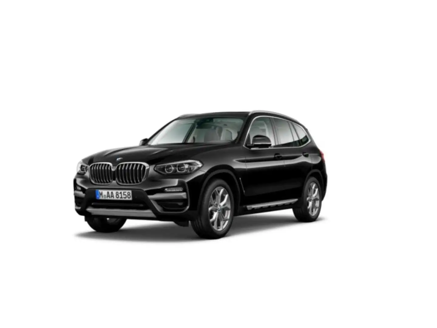 BMW X3 xDrive 20dA Noir - 1