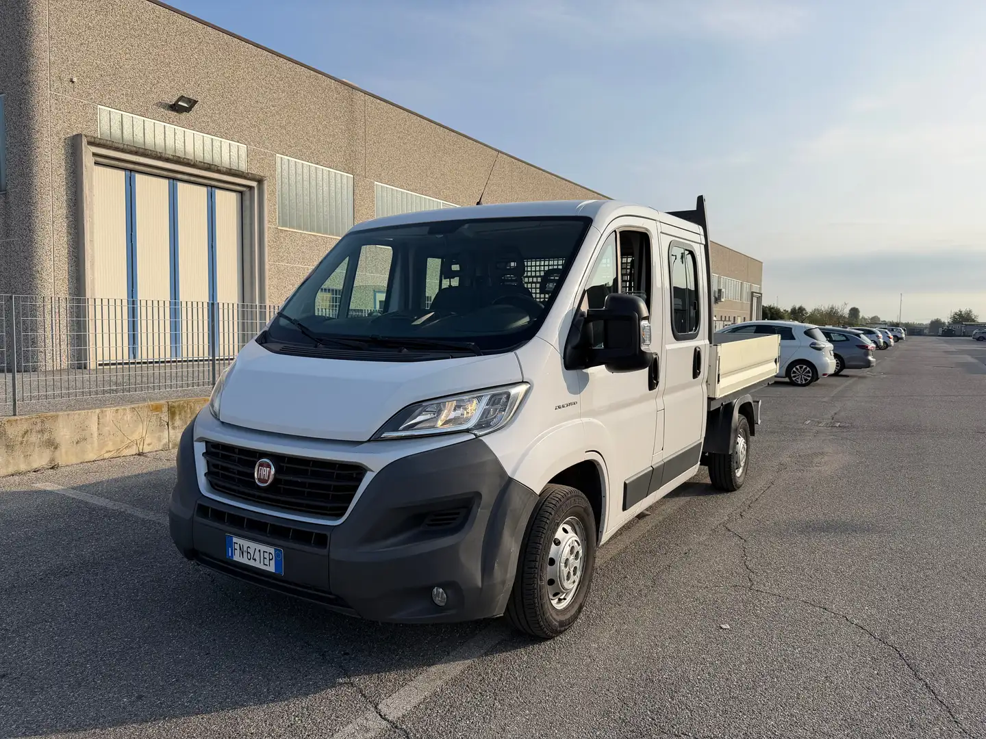 Fiat Ducato 35 DOPPIA CABINA - 2.0 MJT 115 CV - EURO 6 Bianco - 1