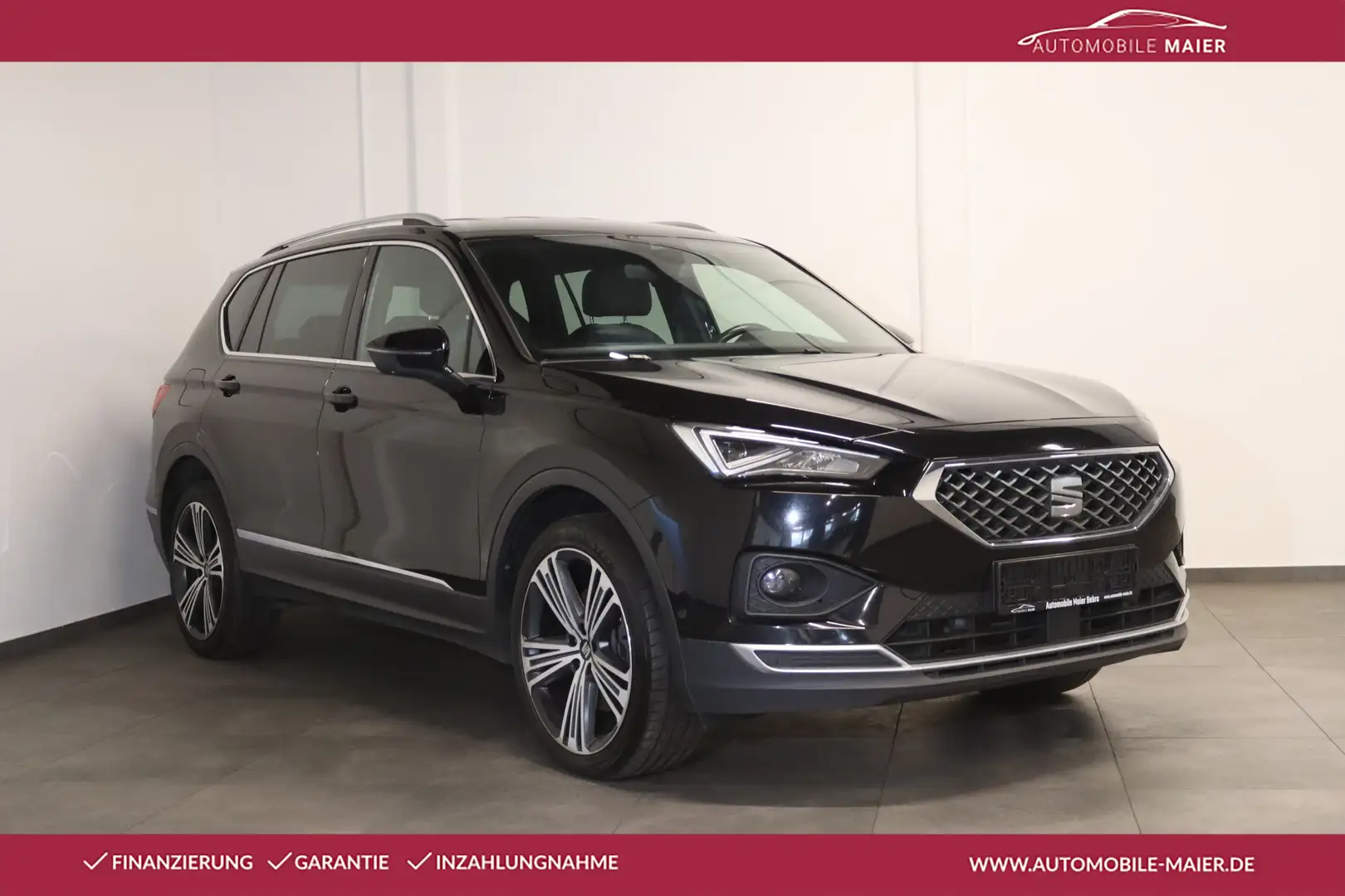 SEAT Tarraco 2.0 TDI Xcellence 4Dr-KESSY-STHZ-AHK-LED Schwarz - 1
